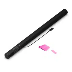 Canon à Confettis Électrique Rose Biodégradable MAGIC FX 80 cm
