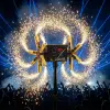 Machine de contrôle de scène pour feux d’artifice froids – double roue, système de déclenchement Zenda Club®