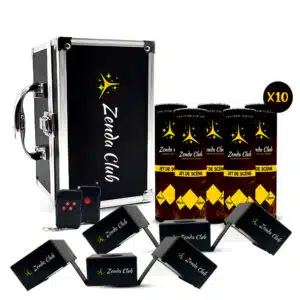 Pack de Fête 6 déclencheurs+10 Jets de Scène 3 Mètres 30 Sec/OR