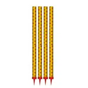 Lot de 4 fontaines à gâteau dorées 25 cm – Scintillements festifs pendant 90 secondes, parfaits pour anniversaires et mariages.