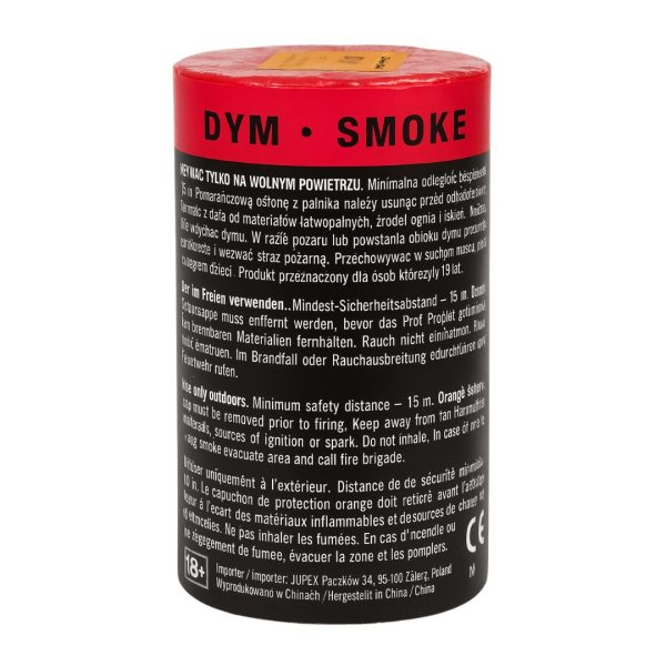 Pot Fumigène Rouge 1 Minute – Fumée Rouge Intense – Zenda Club®