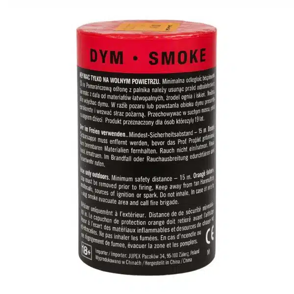 Pot Fumigène Rouge 1 Minute – Fumée Rouge Intense – Zenda Club®