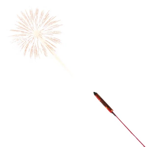 Pack de 12 Fusées Pétard Volant - Effet bang et sifflement, idéal pour les fêtes, mariages et le 14 juillet. Conforme CE F2, utilisation sécurisée en extérieur.