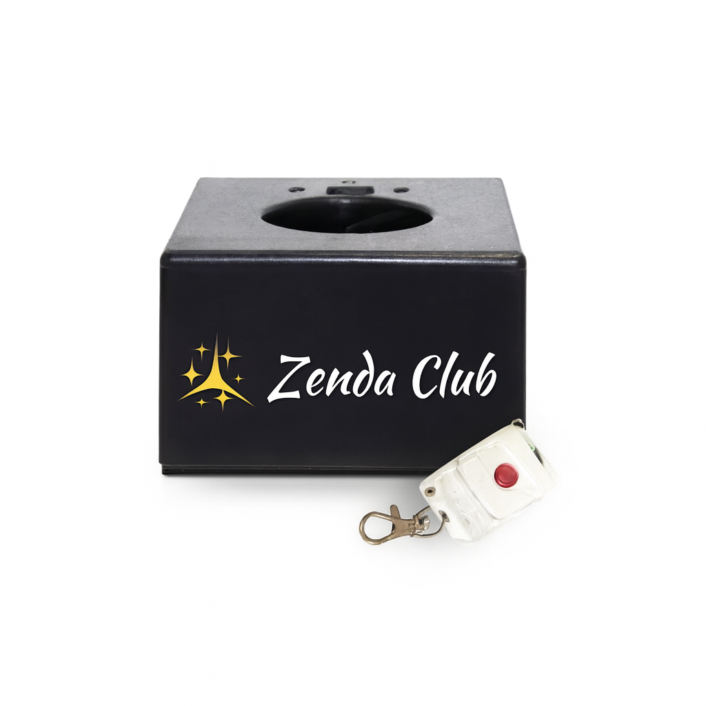 Support de tir Zenda Club pour jets de scène froides – base métallique stable pour stage fountains et effets scéniques professionnels