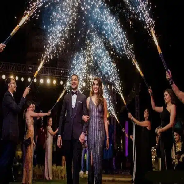 Déclencheur à main jets de scène portable pour mariage – activation manuelle des effets scéniques