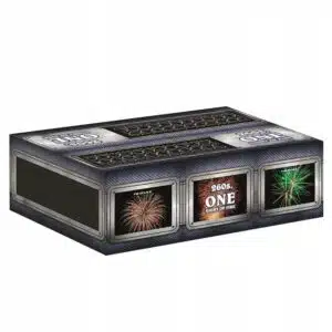 Feu d'artifices automatique compact One Night of Fire 260 Tirs