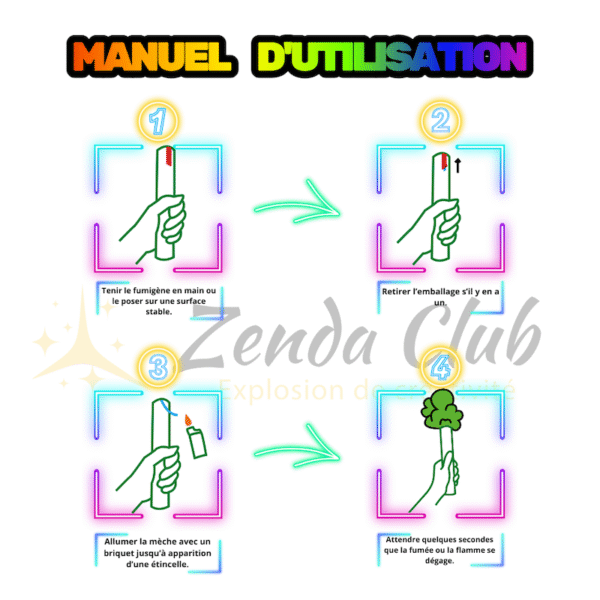 Fumigène à main vert en pleine activation, libérant une fumée dense et colorée dans un environnement extérieur.