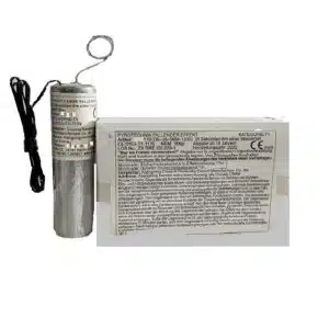 Spectacle de cascade d'artifice illuminant le ciel avec une chute lumineuse de 6 mètres, idéal pour événements et soirées spéciales.