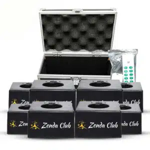 Kit déclencheur jets de scène 8 bases avec télécommandes – Zenda Club