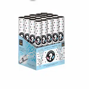 CANON À CONFETTIS BÉBÉ BLEU