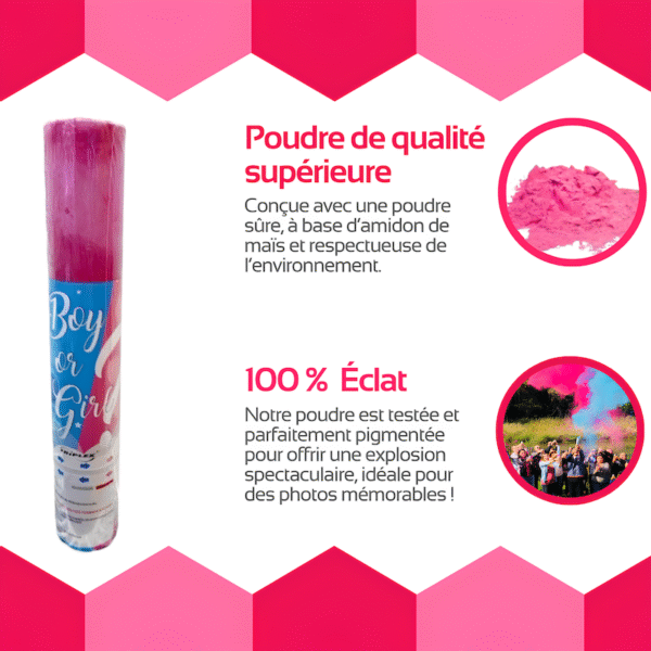 Explosion de poudre Holi colorée pour événements festifs, mariages, et Color Runs – Disponible chez Zenda Club.
