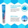 Explosion de poudre Holi bleue éclatante pour festivals, mariages et Color Runs – Disponible chez Zenda Club.
