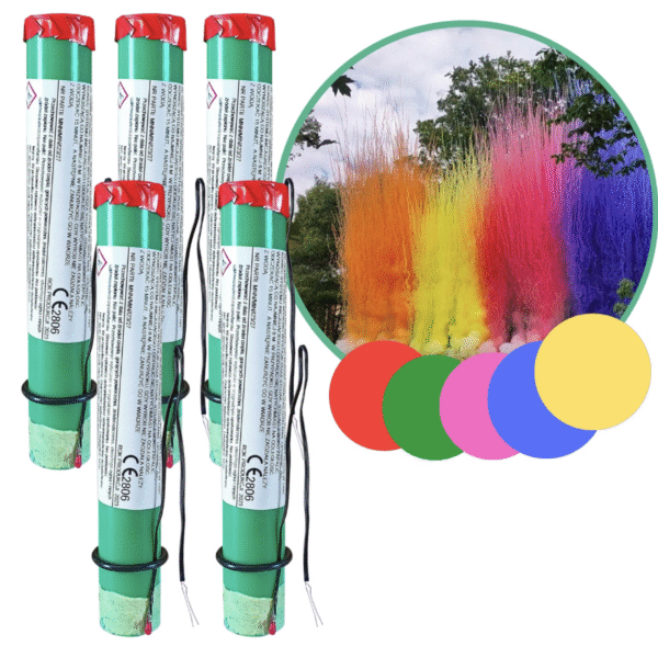 feu d'artifice de jour