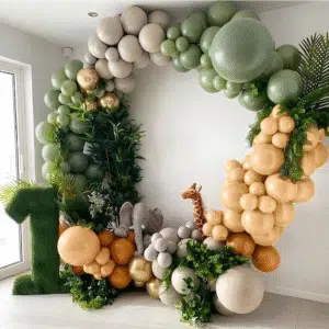 Arche de Ballons Safari 156 pcs