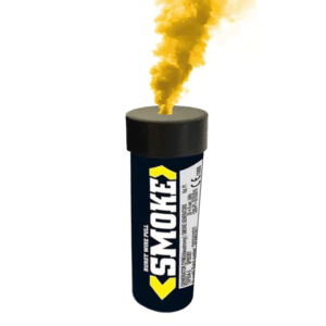 Fumigène à Goupille 2 Sorties jaune 30 Secondes