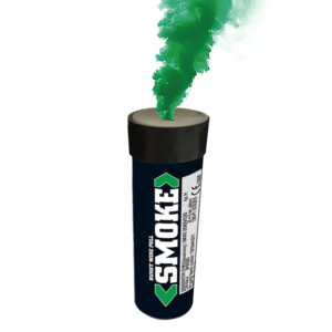 Fumigène à Goupille 2 Sorties vert 30 Secondes