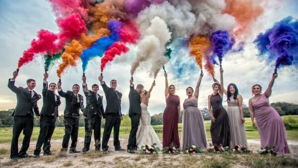 fumigène couleur