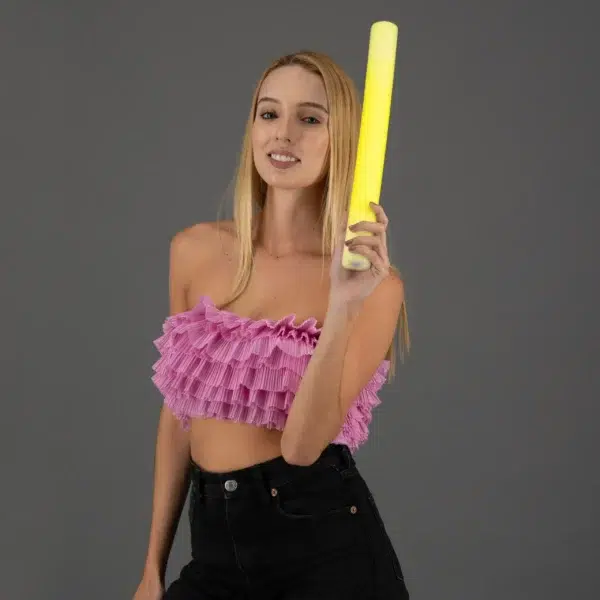 Bâtons-Lumineux-LED-en-Mousse-jaune