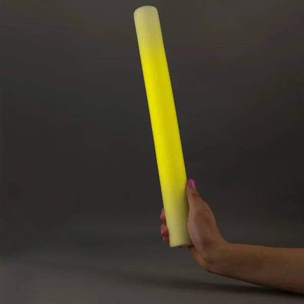 Bâtons-Lumineux-LED-en-Mousse-jaune