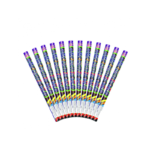 Lot de chandelles romaines 15 coups – Parfaites pour feux d'artifice de mariage et fêtes privées. Effets lumineux colorés et allumage facile par mèche.