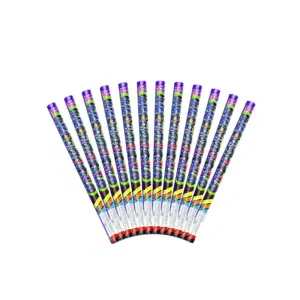 Lot de chandelles romaines 15 coups – Parfaites pour feux d'artifice de mariage et fêtes privées. Effets lumineux colorés et allumage facile par mèche.