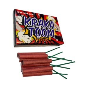 Pack 96 Pétards Kraka® - Pétards à mèche lente, conformes CE F1, parfaits pour mariages, anniversaires et fêtes en extérieur avec effets crépitants sécurisés.