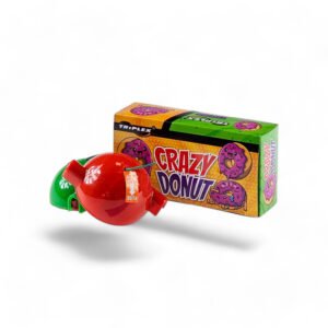 Pack 2 Crazy Donut TXP792 - Toupies pyrotechniques à effets lumineux et sonores spectaculaires, idéales pour fêtes, mariages et le Nouvel An. Conforme CE F2.