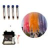 Pack de fumigènes diurnes multicolores pour mariage – effet Blink et déclencheur à distance.