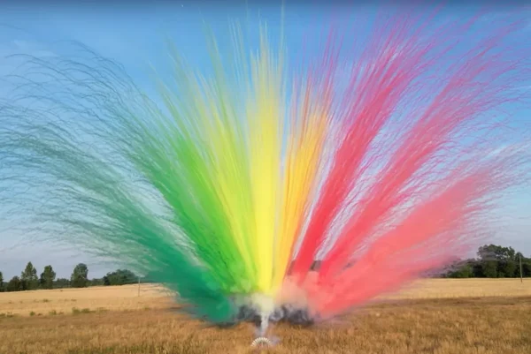 Fumigène Air Smoke Fireworks Blink 40 mm – fumée violette dense et effet étincelles – Zenda Club®