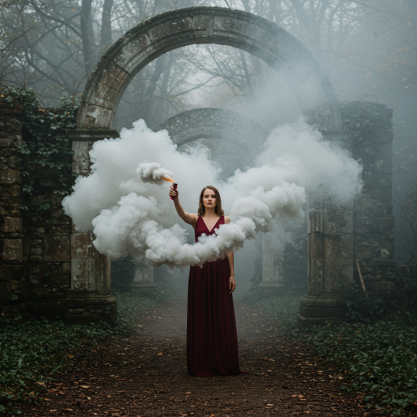 Pack 6 Fumigènes à Main Blanc – Fumée Blanche 120s – Zenda Club®