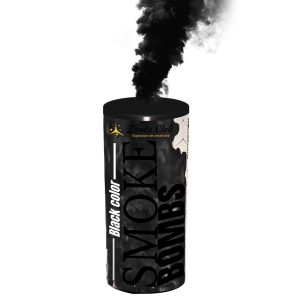 Fumigène à main noir 60 secondes avec fumée noire dense – Zenda Club