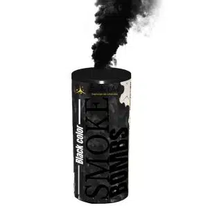 Fumigène à main noir 60 secondes avec fumée noire dense – Zenda Club