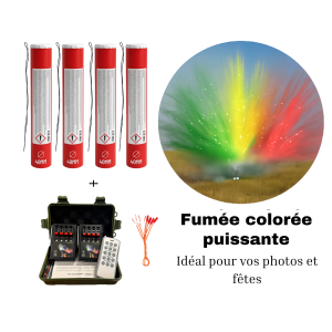 Fumigène Air Smoke Fireworks Blink 40 mm – fumée violette dense et effet étincelles – Zenda Club®