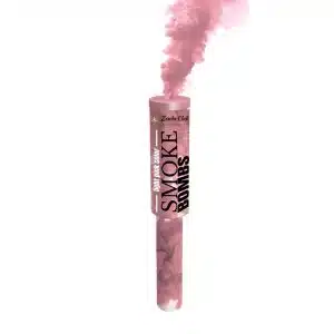 Fumigène Baby Shower Fille 60 secondes avec fumée rose pour révélation de genre