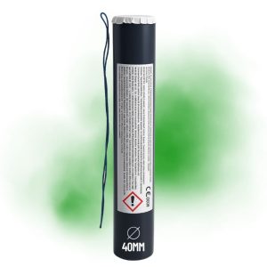 Feux d’artifice de jour – fumigène vert 40 mm Zenda Club® – artifice de jour effet fumée colorée verte pour mariage, photo et événement extérieur