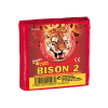 Les Pétards Bison® 2 de la gamme Le Tigre® sont conditionnés en sachet de 4 pétards à mèche.