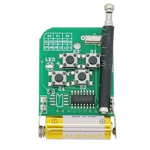 Télécommande RF 4 canaux pour kit de tir de jets de scène 433 MHz