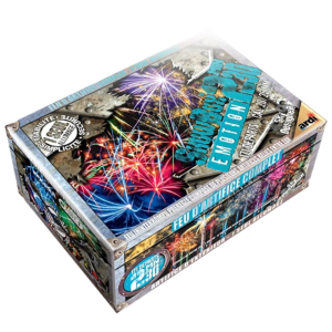 Feu d’artifice ShowBox Émotion 2 minutes 30 – Batterie F2 171 coups – Spectacle pyrotechnique lumineux