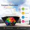 Compact de jour en éventail 25 départs Multicolor Zenda Club – 25 colonnes de fumée multicolores en éventail