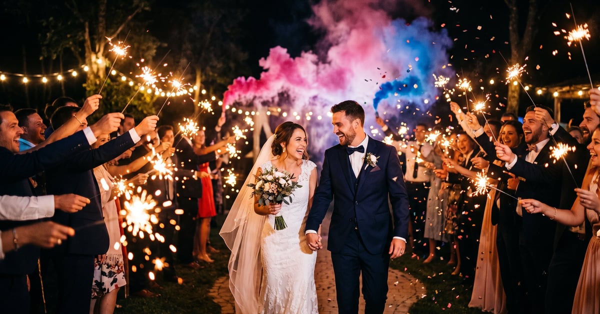 Cierges magiques pour mariage : créer une ambiance féerique lors de votre cérémonie - cierges magiques mariage