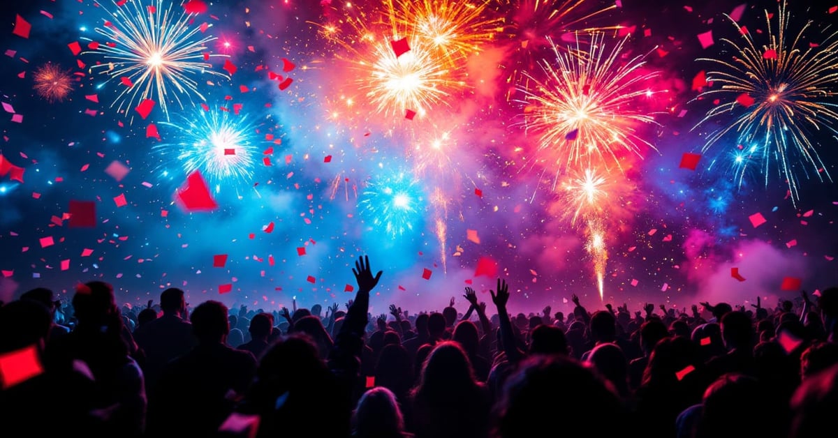 Location machine effets spéciaux : fontaines d'étincelles et fumigènes colorés lors d'un événement festif