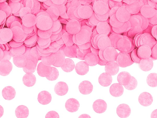 Canons à confettis roses 60 cm