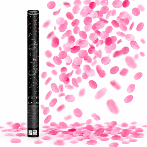 Canons à confettis roses 60 cm