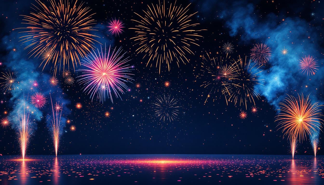 Choisir les bons feux d'artifice pour votre événement : mariage, fête ou spectacle nocturne